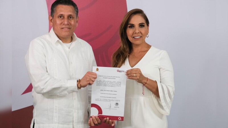 Recibe nombramiento titular de la SSC de Quintana Roo el Capitán de Navío Julio César Gómez Torres