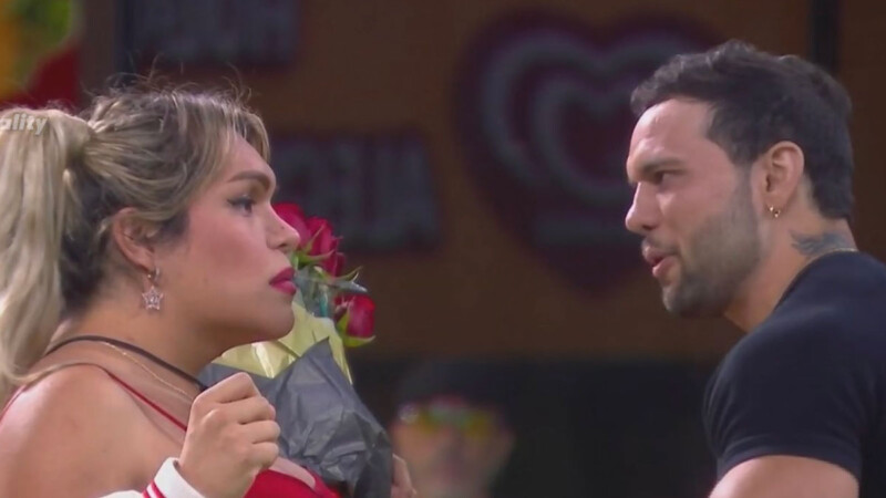 Marlon visita a Wendy Guevara en 'La Casa de los Famosos'