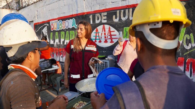 Marybel Villegas celebra mas de medio millón de asegurados ante el IMSS en Quintana Roo