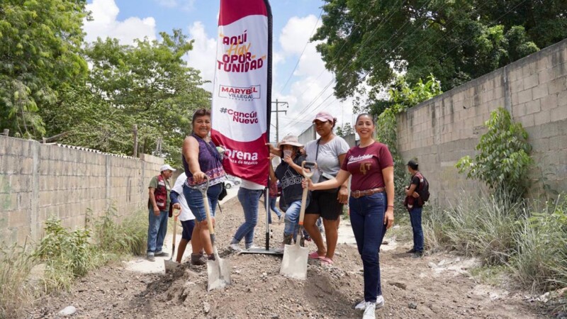 Crece ánimo en Morena, por la "Morena" Marybel Villegas