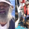 Rescata pesquero mexicano a náufrago australiano tras 3 meses de sobrevivir con su perrita
