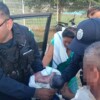 Policías del Equipo Especial Jaguar apoyan en un parto en carretera de Quintana Roo