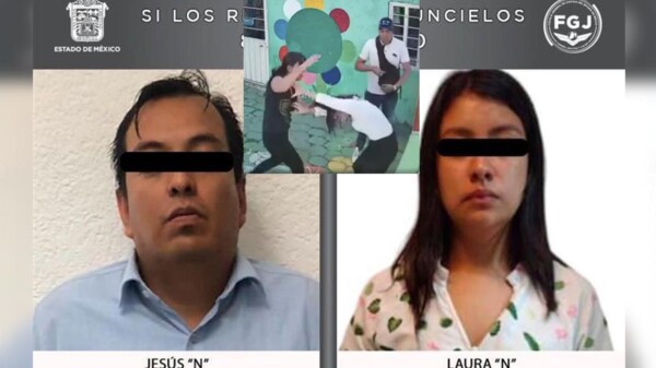 Imponen prisión preventiva a padres agresores de maestra de kínder