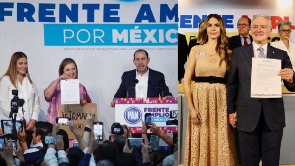 Creel y Xóchitl se registran como aspirantes del Frente Amplio