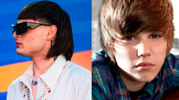 Peso Pluma revela que llevaba el look de Justin Bieber