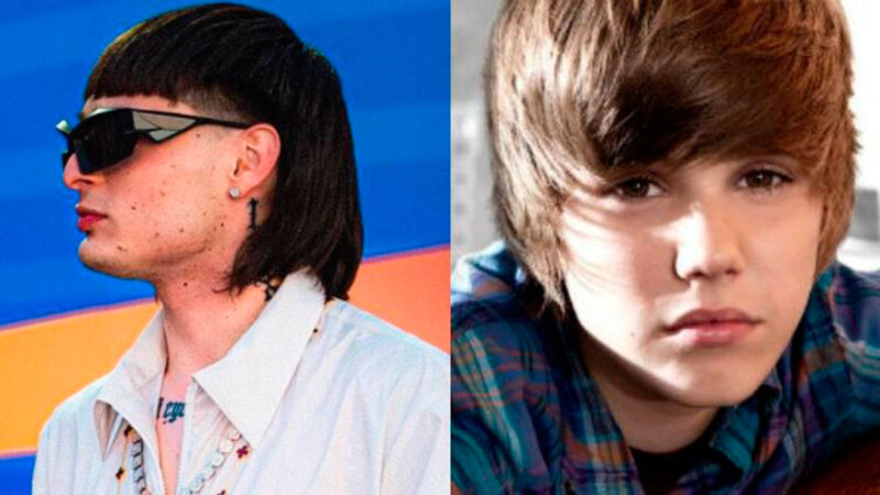 Peso Pluma revela que llevaba el look de Justin Bieber