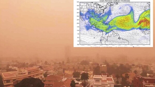 Nueva nube de polvo del Sahara afectaría a Quintana Roo este sábado
