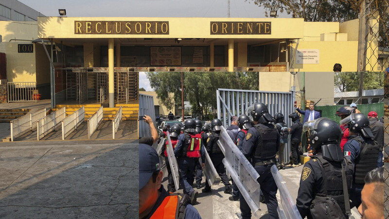 Violenta riña en el Reclusorio Oriente de CDMX deja 8 lesionados