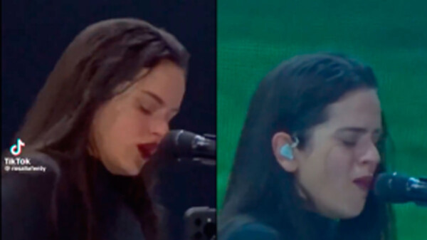 Rosalía rompe en llanto durante el último concierto de su gira
