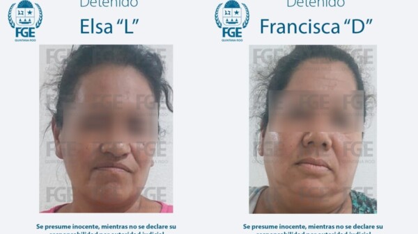 Arresta FGE Q. Roo a dos mujeres por el maltrato al perrito 'Valentín'