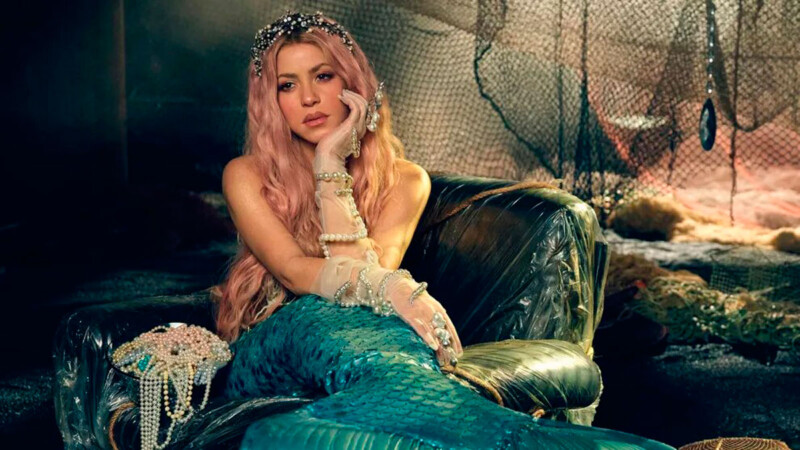 Shakira vive accidente en el set de "Copa vacía"