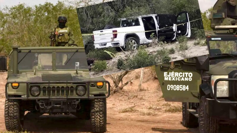 Ejército Mexicano abate a 9 presuntos sicarios en Alfredo V. Bonfil