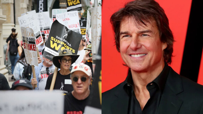 Tom Cruise intentó de intermediar entre SAG-AFTRA y AMPTP