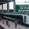 Tren Maya inicia pruebas en Cancún; ensamblan 4 vagones