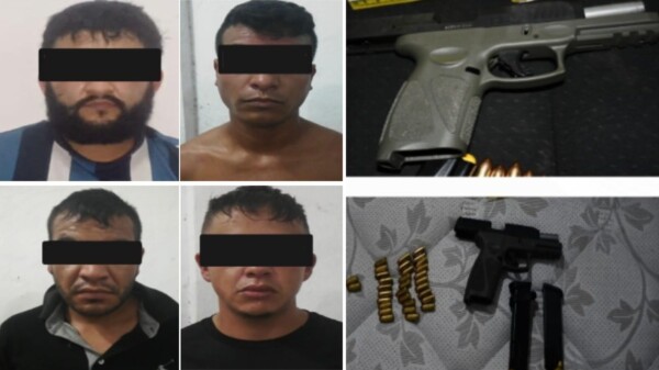 Dan prisión preventiva a cuatro sujetos por diversos delitos federales