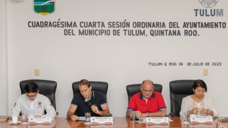 Ayuntamiento de Tulum aprueba 6 nuevas obras de alto impacto social