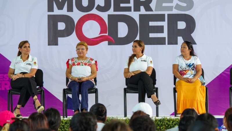 Mara Lezama empodera a más mujeres en el sur de Quintana Roo.