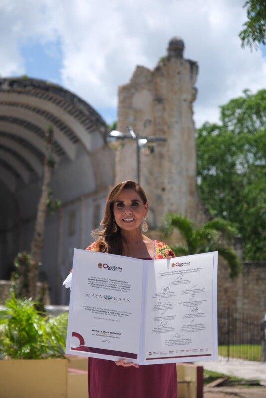 En el marco del 176 aniversario de la Guerra de Castas, anuncia inversión histórica de 19.5 mdp en calles y para rehabilitar el museo de Tihosuco.