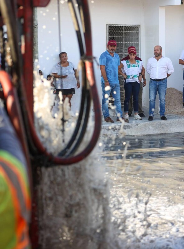 Supervisa Ana Paty Peralta acciones preventivas ante lluvias; se llevó a cabo desazolve de pozos y limpieza de basurero clandestino en la Supermanzana 95.