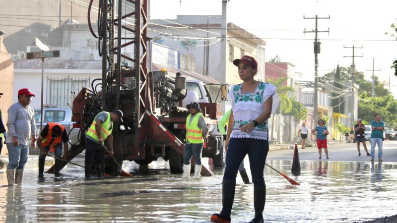 Supervisa Ana Paty Peralta acciones preventivas ante lluvias