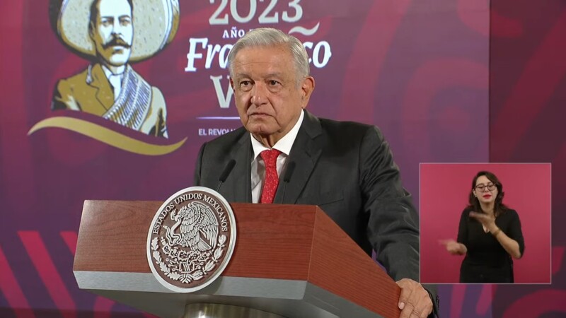 Condena AMLO la detención de distribución de LTG en Chihuahua
