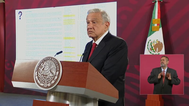 Apena a AMLO que allegados se hayan sumado al rechazo a LTG