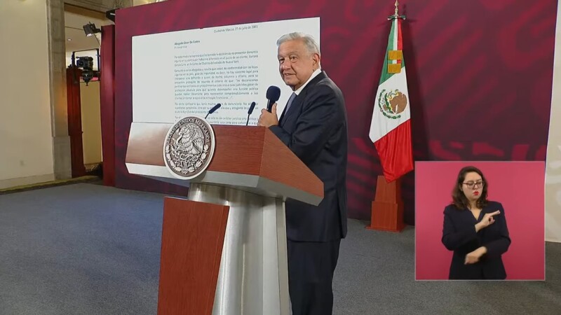 Me hubiera gustado demandar al abogado de García Luna: AMLO