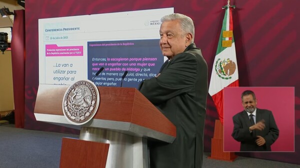 El Tribunal Electoral manipuló frases de AMLO contra Gálvez