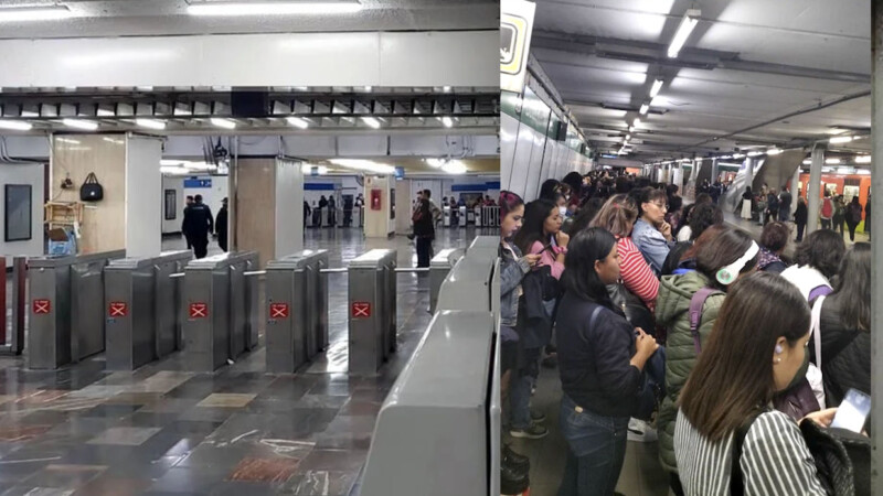 Convoy del Metro en CDMX arrolla y mata a dos personas