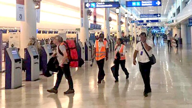 Descienden a 589 los vuelos en el Aeropuerto Internacional de Cancún (AIC)