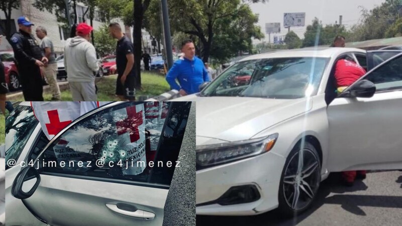 Ladrones asaltan y matan a conductor en pleno viaducto de la CDMX