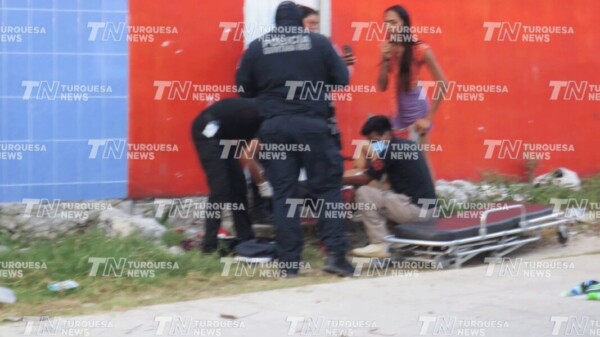 Balean a un hombre en calles de la Supermanzana 234 de Cancún.