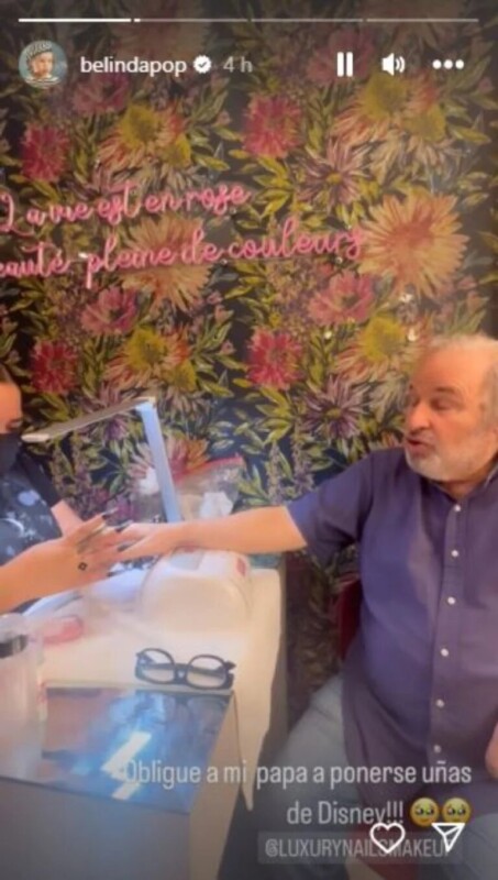 Belinda celebra su cumpleaños 34 con peculiar regalo de su papá