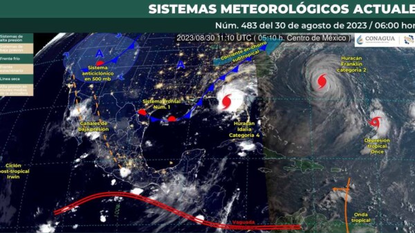 Pronóstico del clima para hoy miércoles 30 de agosto 2023 en Quintana Roo