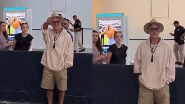 Captan a Alejandro Fernández en concierto de Taylor Swift