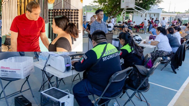 Diego Castañón lleva programa “Presidente Cerca de Ti” a Macario Gómez