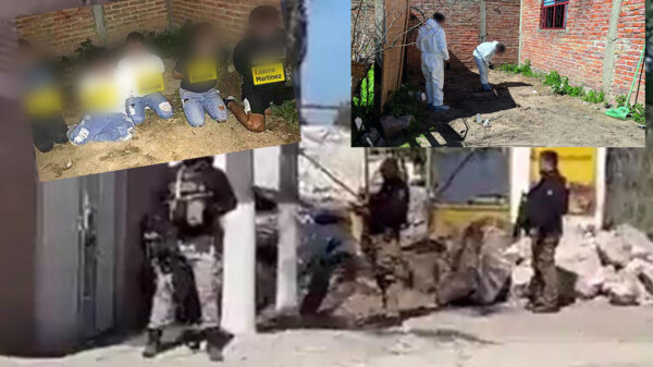 Tras cateo, aseguran inmueble donde habrían sido ejecutados jóvenes de Lagos de Moreno