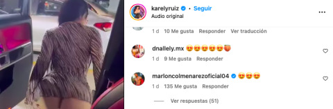Critican a Marlon Colmenarez por coquetear con Karely Ruíz