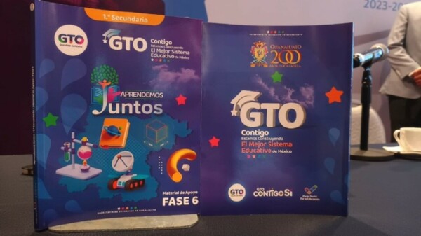 Anuncian en Guanajuato que se entregarán Libros de Texto