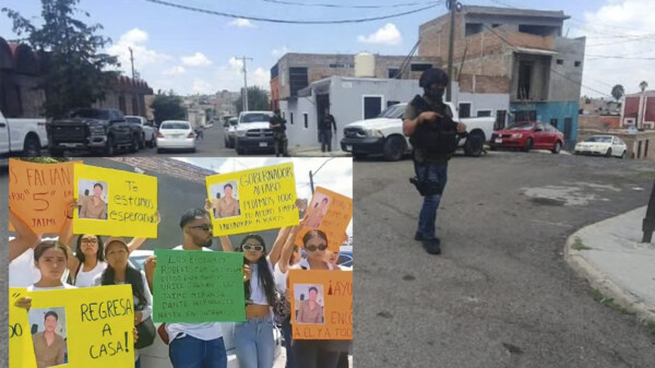 Reportan desaparición de cinco jóvenes en Jalisco