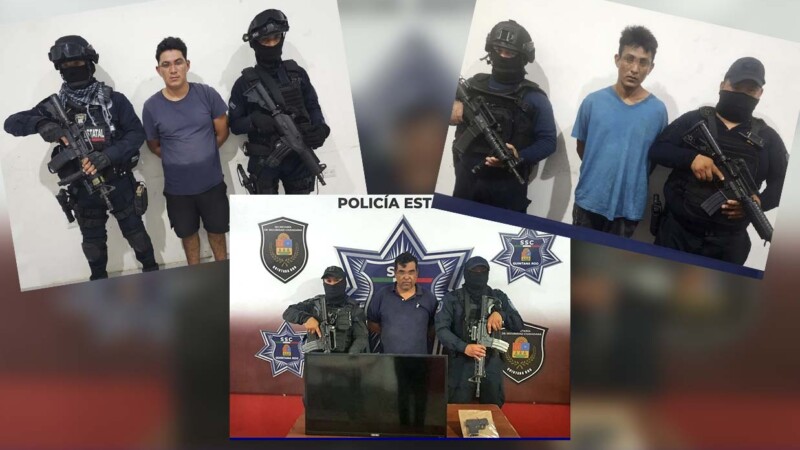Reporta la SSC Quintana Roo 7 detenciones en Cancún y Tulum