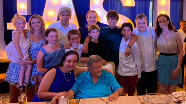 Don Gastón Alegre López celebra sus 90 años