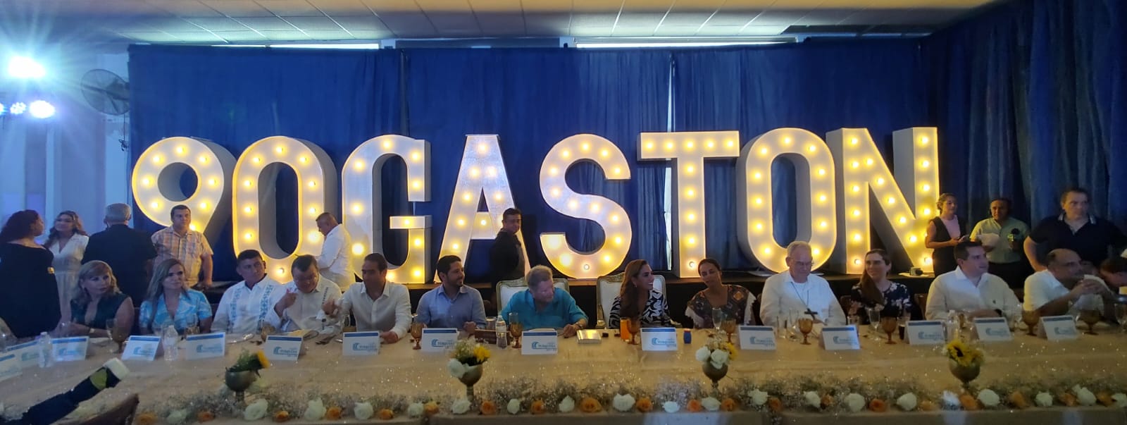 Don Gastón Alegre López celebra sus 90 años