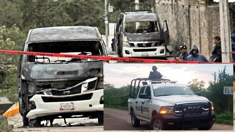 Hombres armados atacan taxis en Guerrero, hay tres muertos