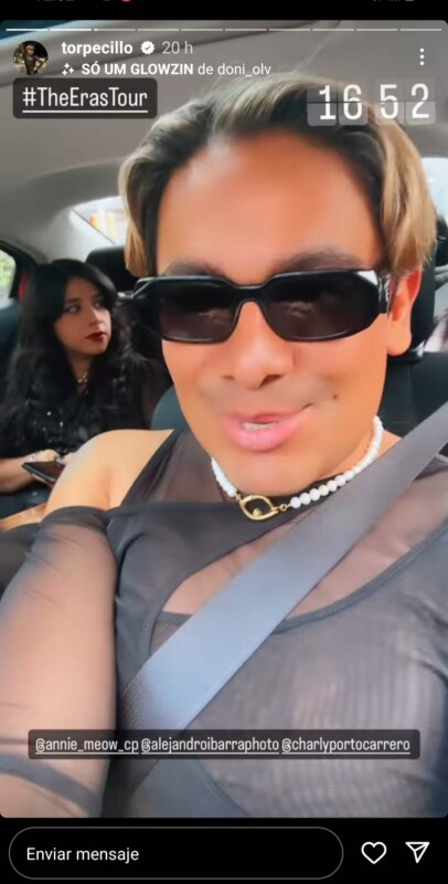 Estafan a Ricardo Peralta con boleto de Taylor Swift