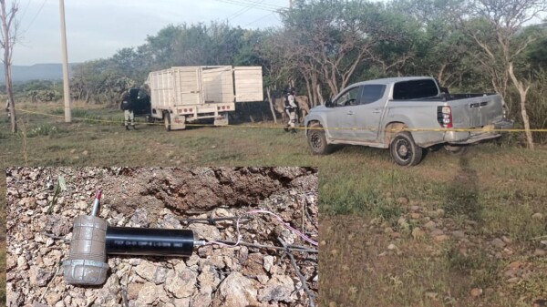 Encuentran militares de la GN explosivos en Zacatecas