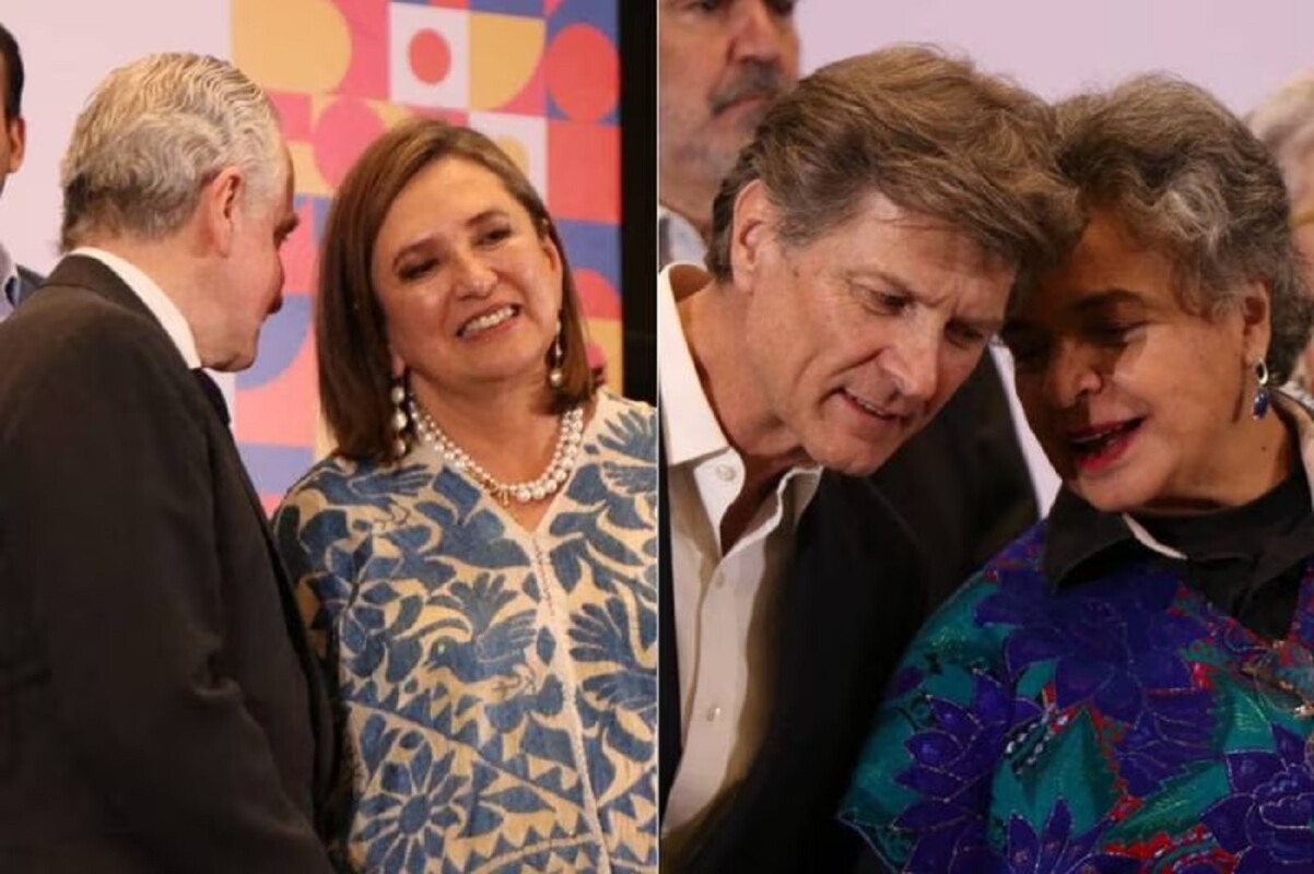 Diálogo entre panistas y priístas: Creel a Xóchitl, "que no le han dicho que ya está fuera", Xóchitl: "cgreo que no..."; Paredes le dice: "Enrique, recoge tus firmas, pide perdón y te vas, te cepillaron"; y como novio de pueblo el último en enterarse es Enrique.