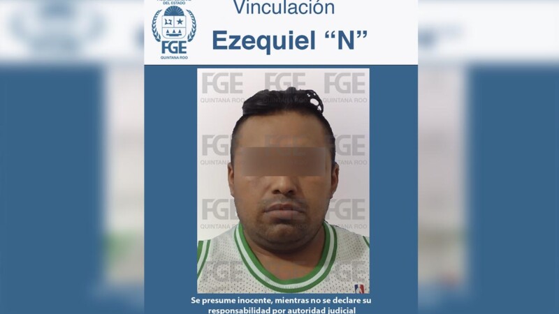 Vinculan a proceso a presunto feminicida en Chetumal