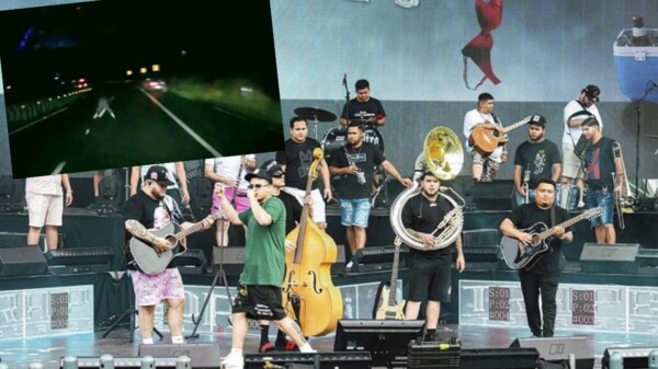 Atacan a balazos a staff de seguridad del grupo musical Fuerza Regida, muere un escolta