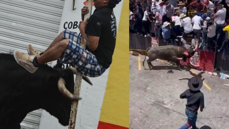 Huamantlada 2023 en Tlaxcala deja 20 heridos, 2 de gravedad